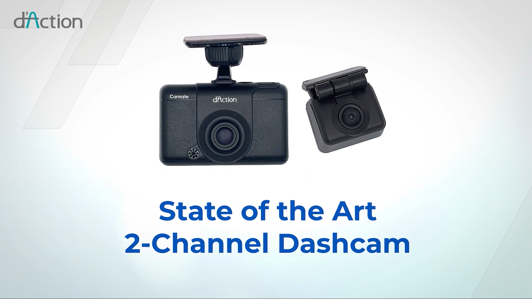Unveiling our new 2-channel dash cam: Experience a new peace of mind with the DC2000RA today!