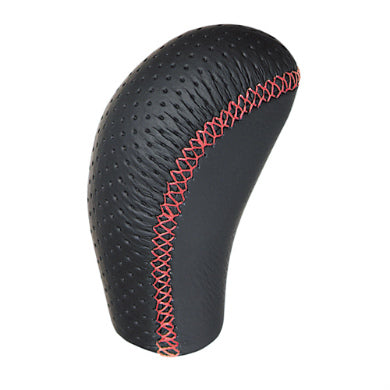 SPORT GRIP SHIFT KNOB LEATHER 400 RED STITCH