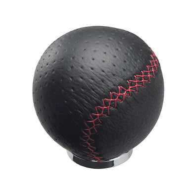 SPORT GRIP KNOB LEATHER 400 RED STITCH