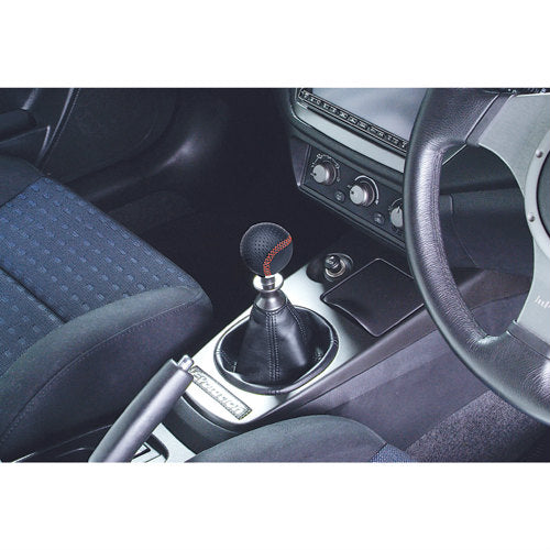 SPORT GRIP KNOB LEATHER 400 RED STITCH