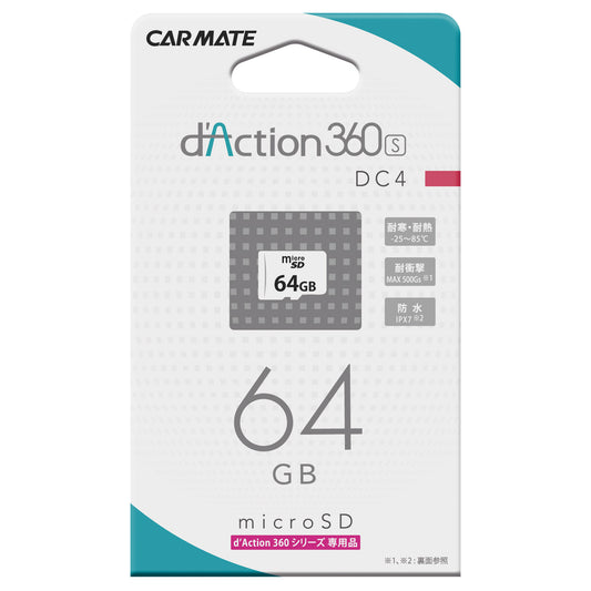 DC4A 64GB microSD Card